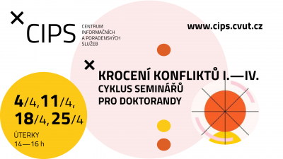 Krocení konfliktů I.-IV. – cyklus seminářů pro doktorandy