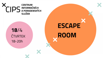 Escape room – PRO NEMOC LEKTORKY ZRUŠENO!